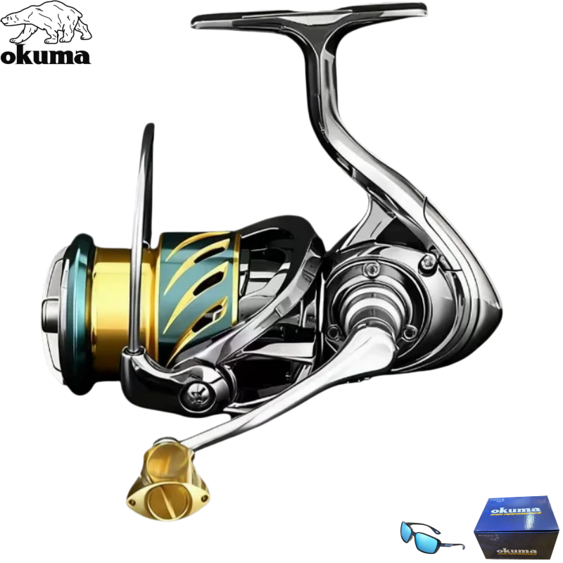 Kastking Reel Zephyr - OKUMA 1000-7000 All-Metal Spinning Reel 7
